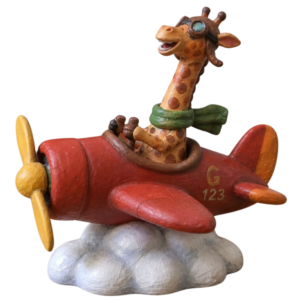 A Girafa aviadora