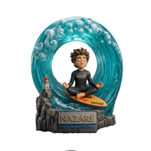 O Surfista em Meditação
